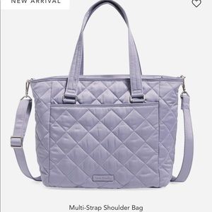 BRAND NEW Vera Bradley shoulder bag AND matching ID case